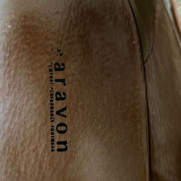 Avaron Brown Leather Mary Janes Comfort Shoe - 9.5 - Picture 9 of 13